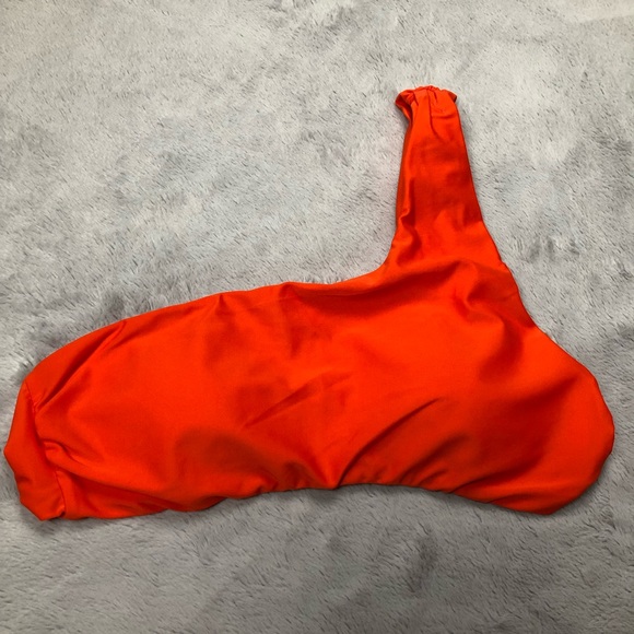 NWOT Anthropologie Classic One-Shoulder Bikini Top - Picture 6 of 13